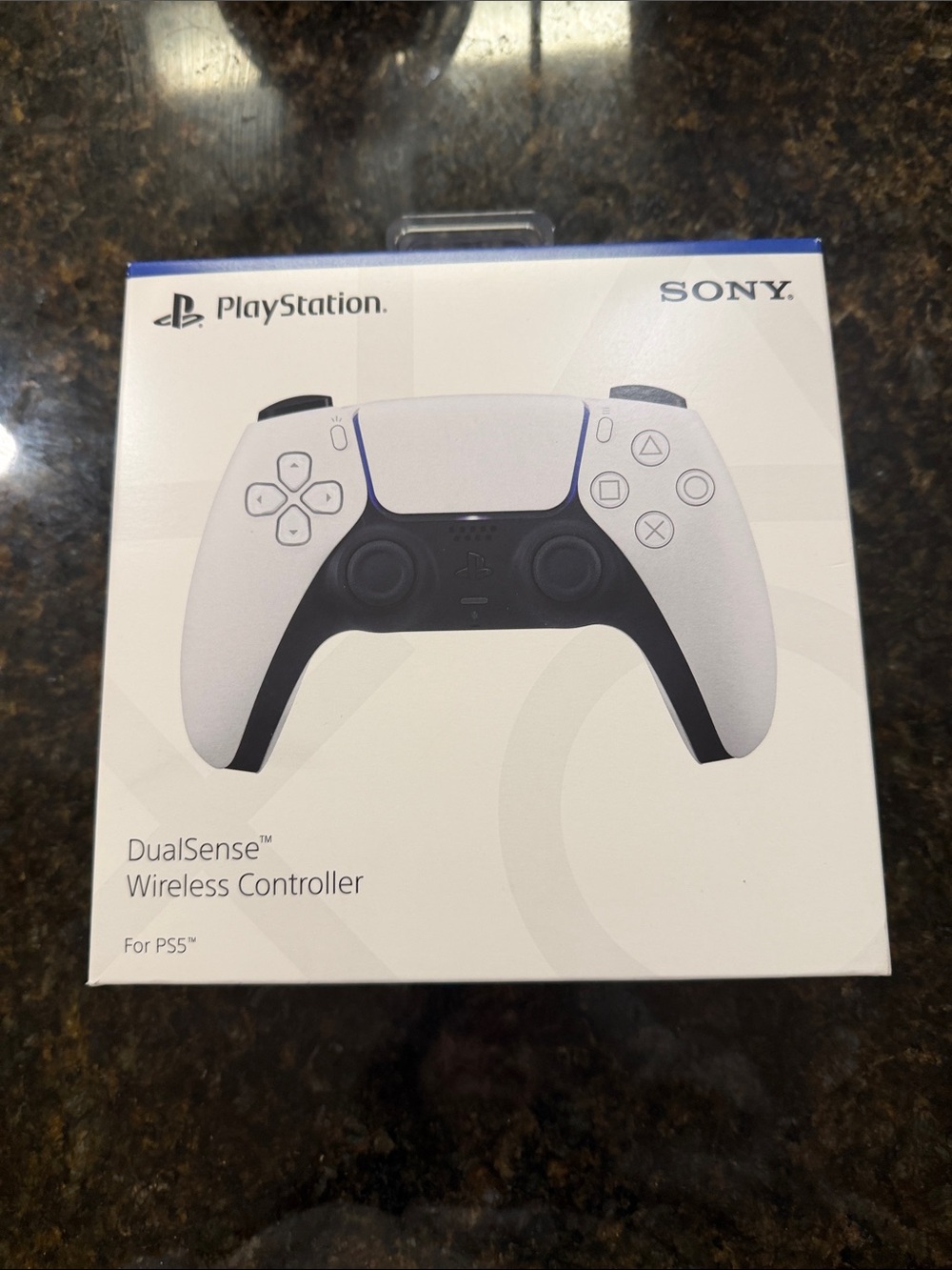 Sony PS5 DualSense Wireless Controller - White and Black